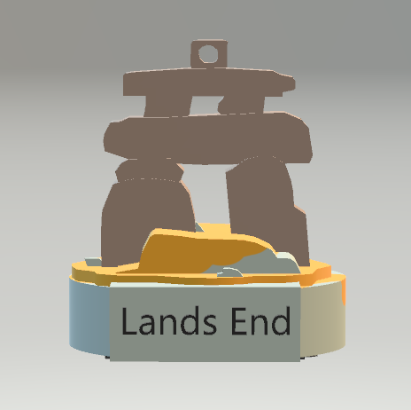 Lands End Game Statue