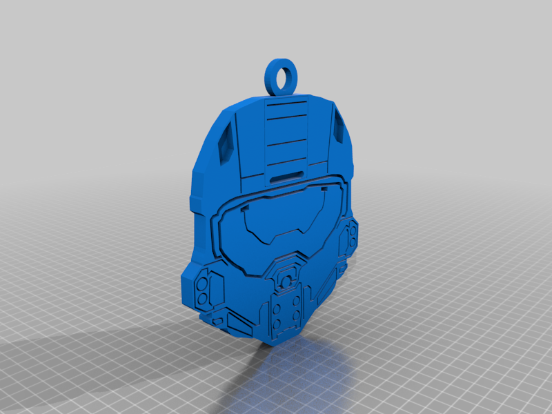 KeyChain - Master chief from Halo 5
