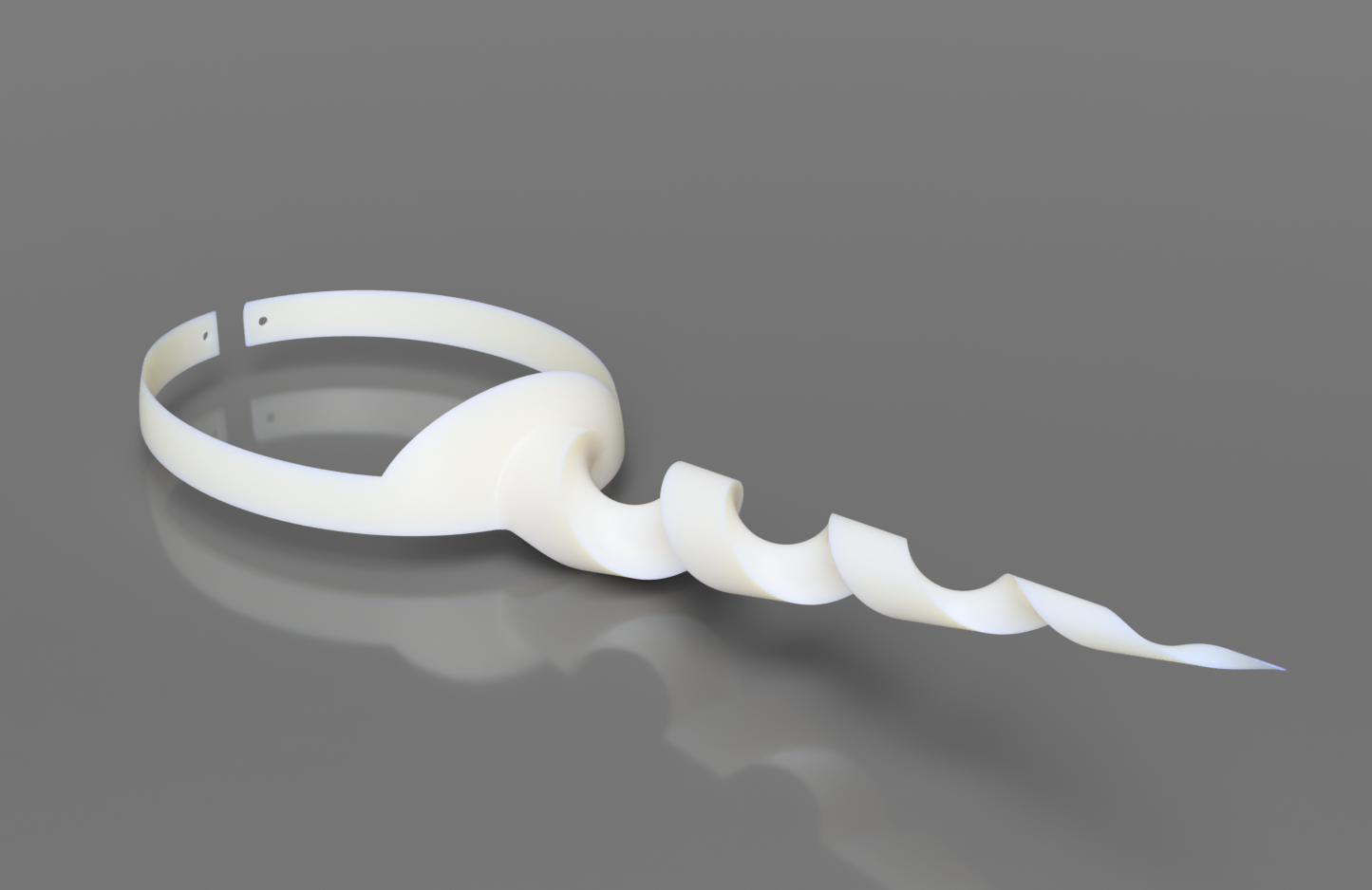 Unicorn horn with headpiece