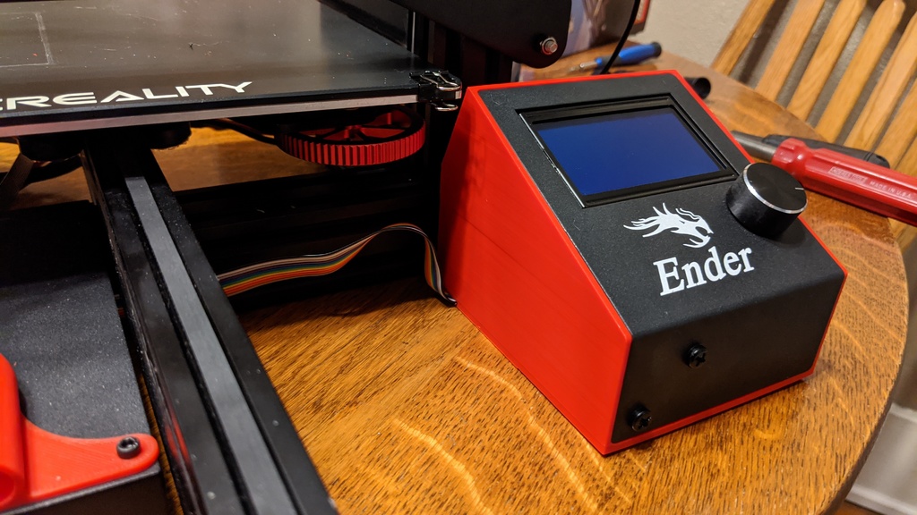 Ender-3 station (LCD + Raspberry Pi 2/3) 40mm fan