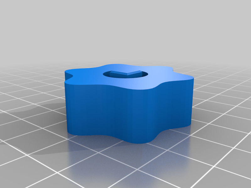7mm deep socket hand knob