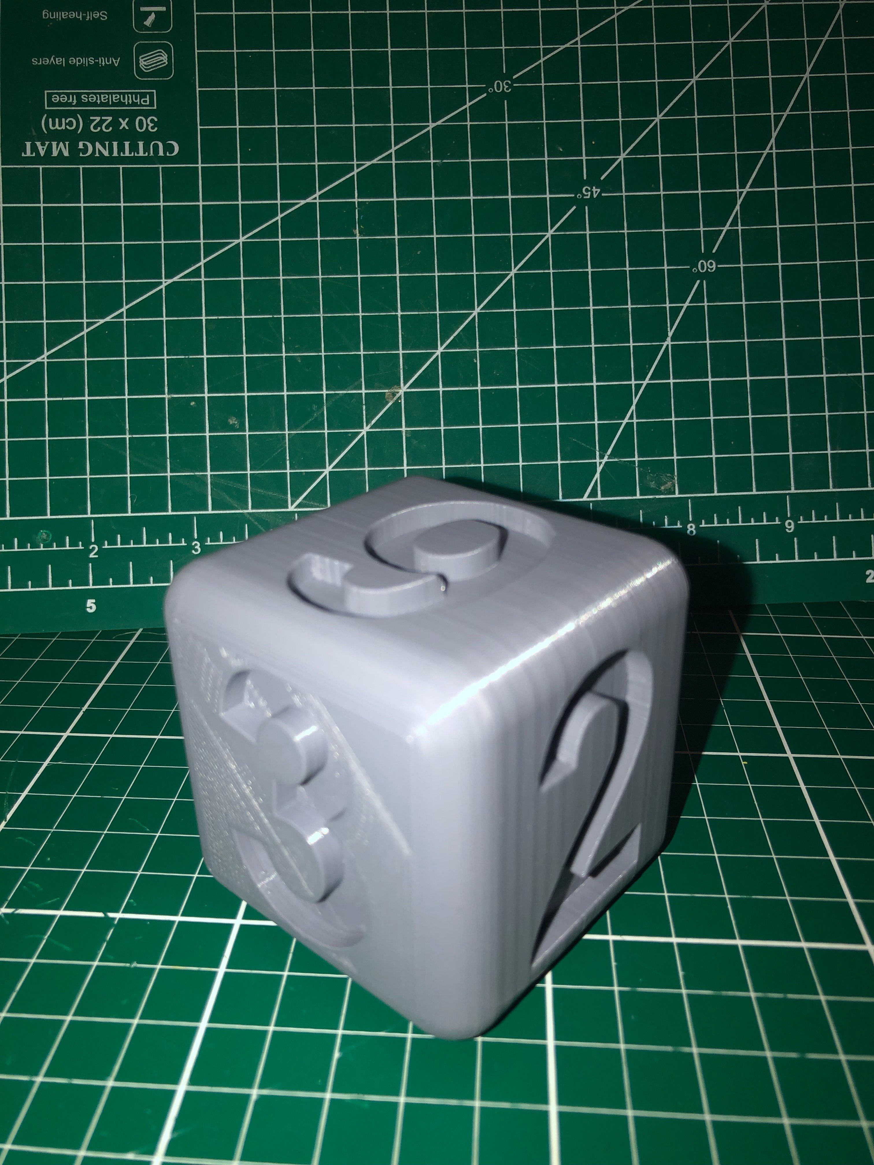 Teach Numbers Cube 6cm