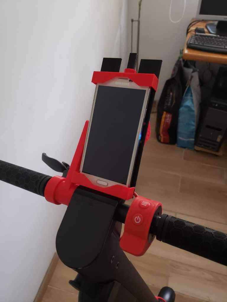 Soporte de telefono  para monopatin / Skateboard phone holder