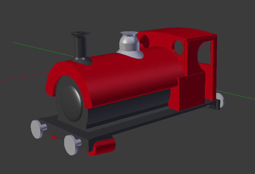 Simple Tank Loco Body