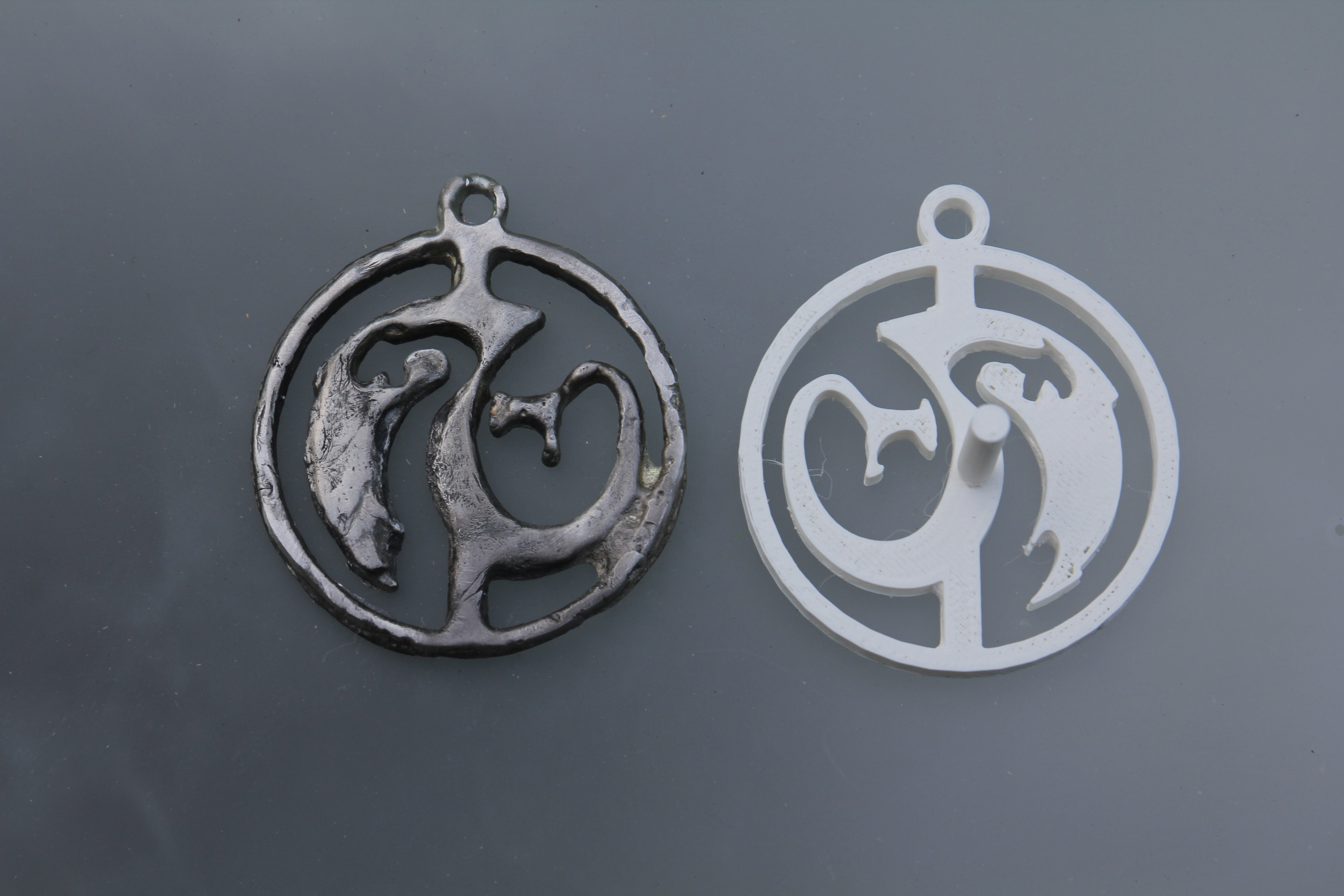 Dragon Amulet Template / Mold Maker