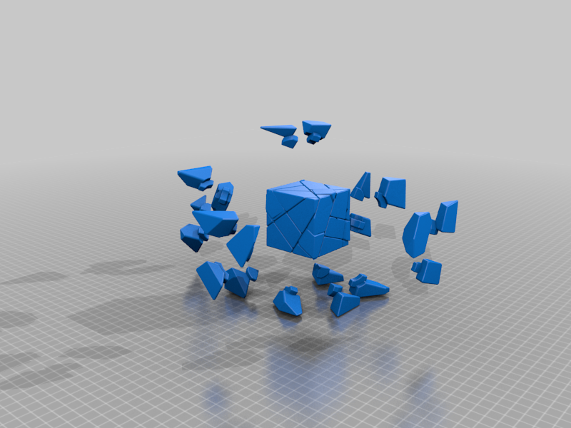 Pièces du Ghost cube