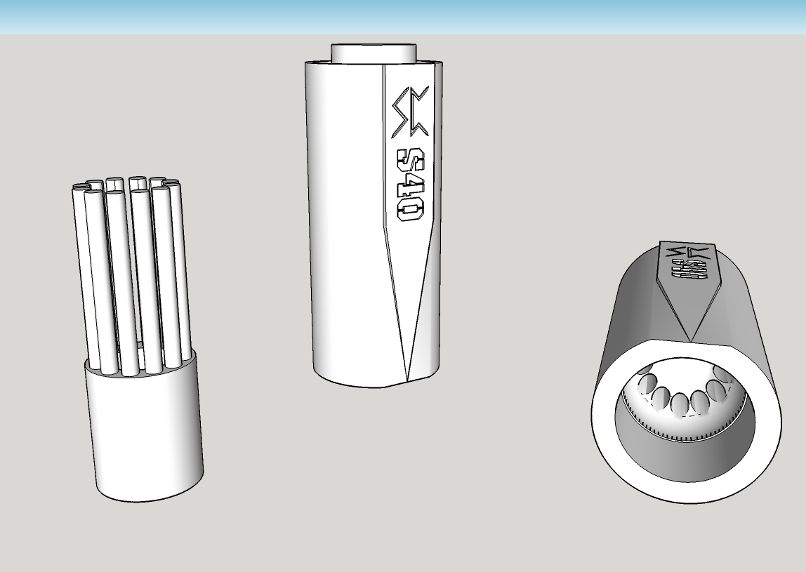 Airsoft 40mm Grenade speed loader