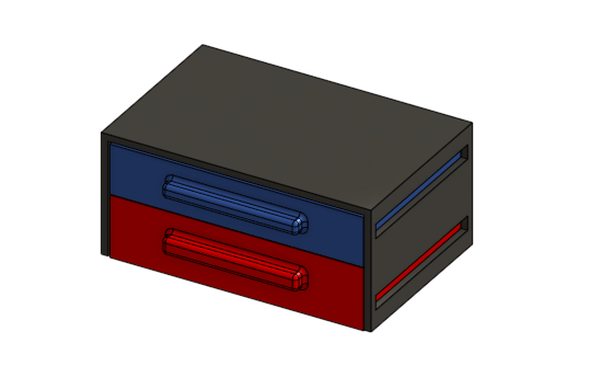 Simple Desktop Drawer Storage