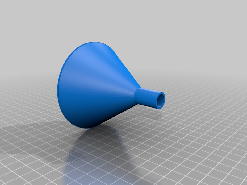 Funnel that can be customized via F360