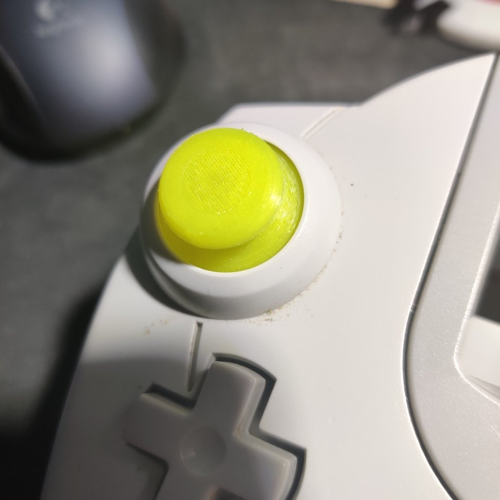 Dreamcast controller analog stick