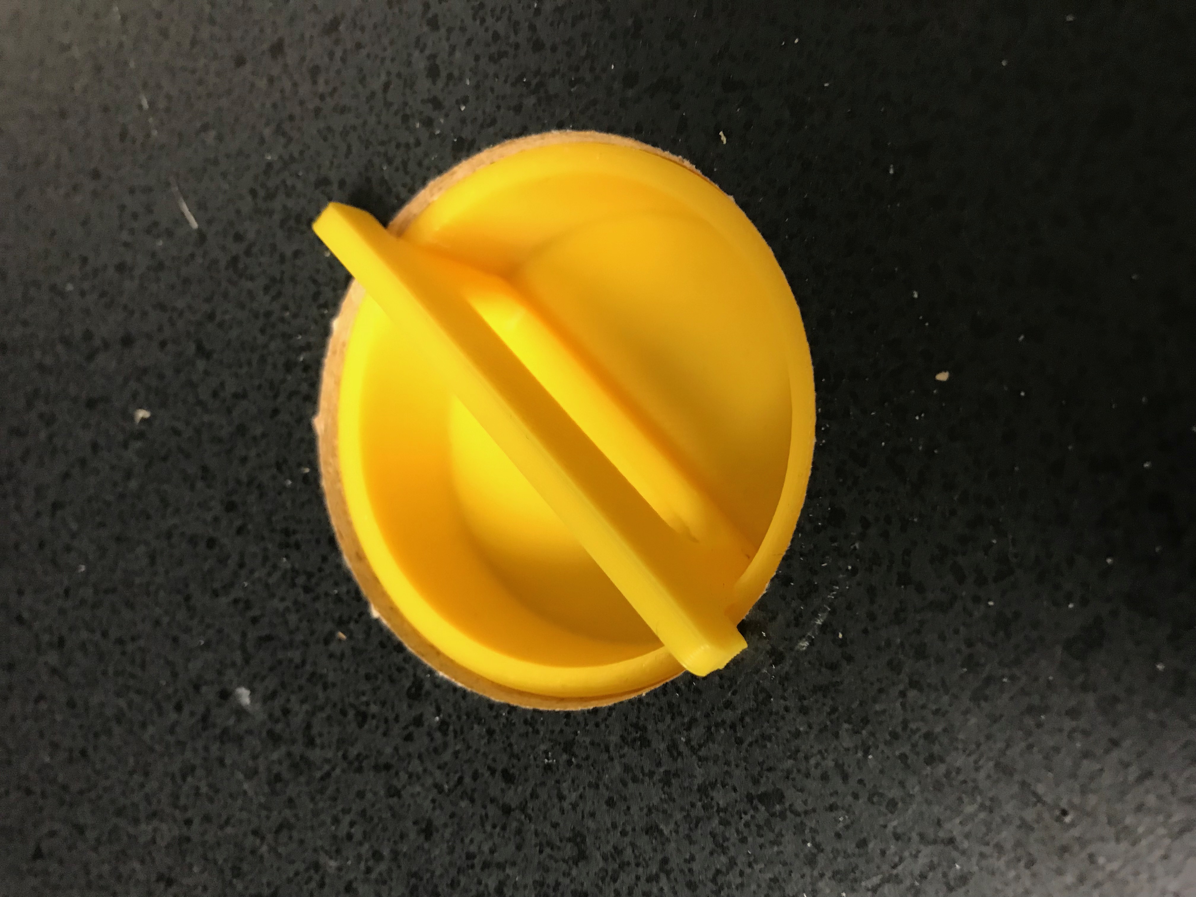 Cable Hole Crumb Collector, a fairy tale