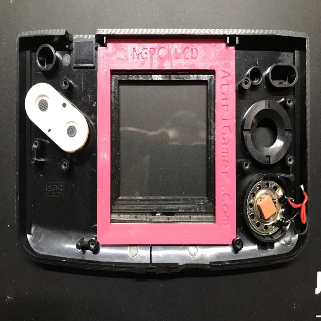 NeoGeo Pocket Color LCD mod kit mounts