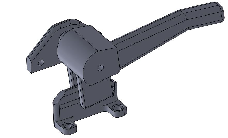 Caravan window handle