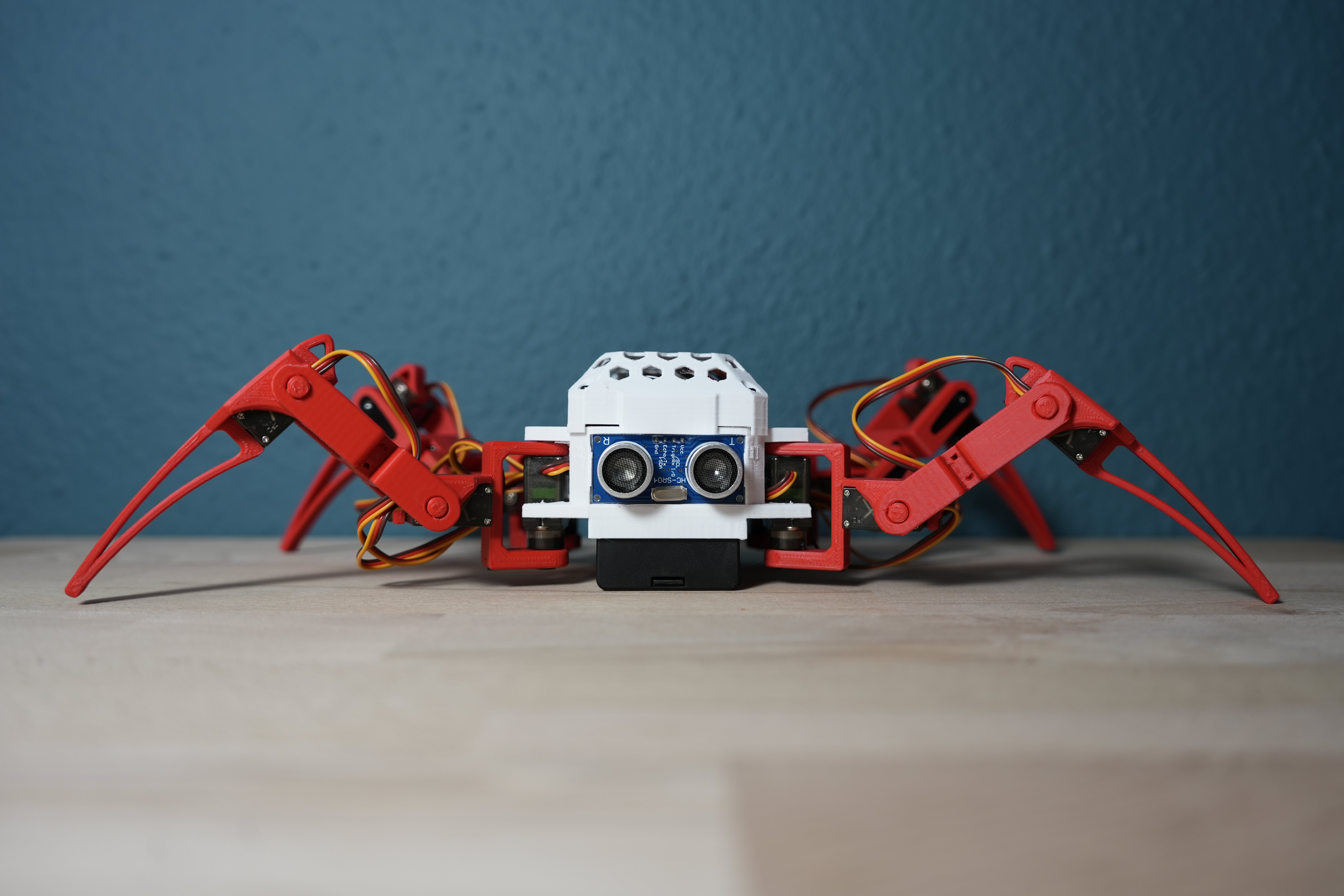 Spiderbot – 3D Printed Quadruped Robot