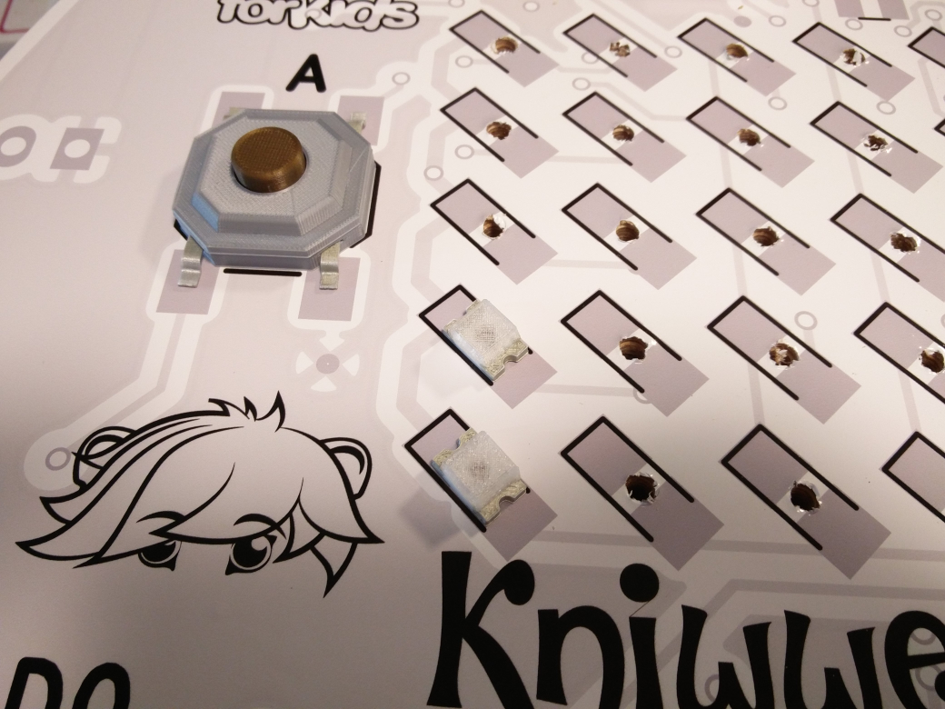 10:1 SMD part: TL3342 button