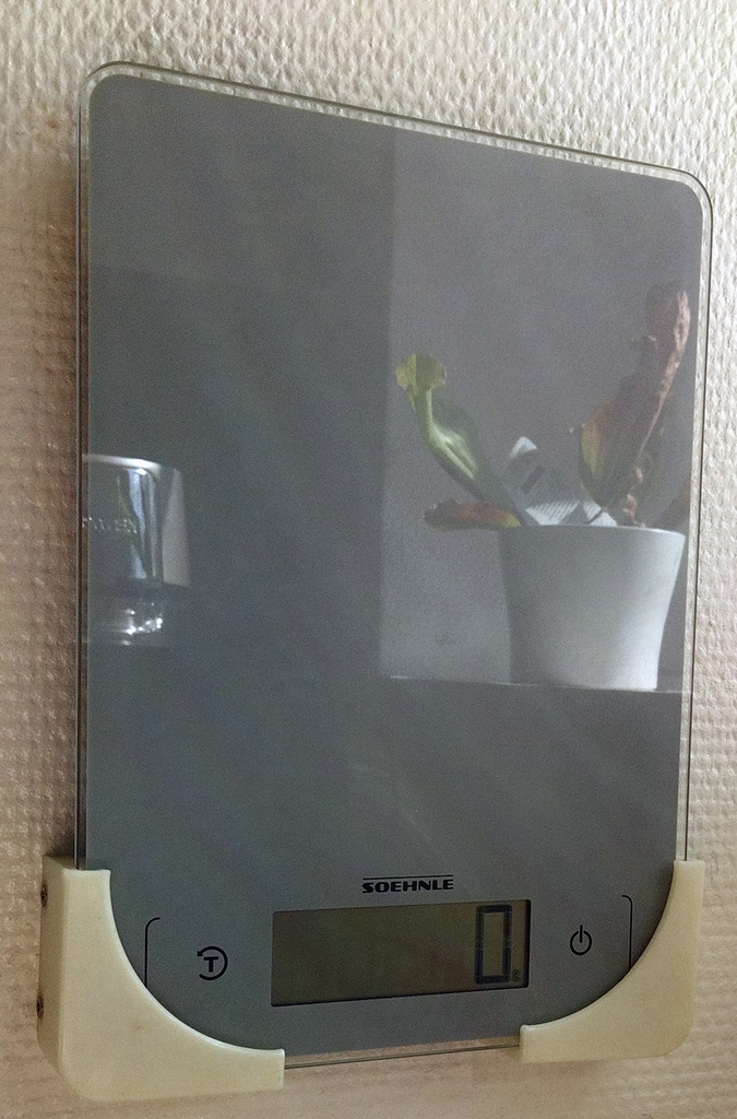 Soehnle Page Aqua Proof Kitchen Weighing Scales Wallmount