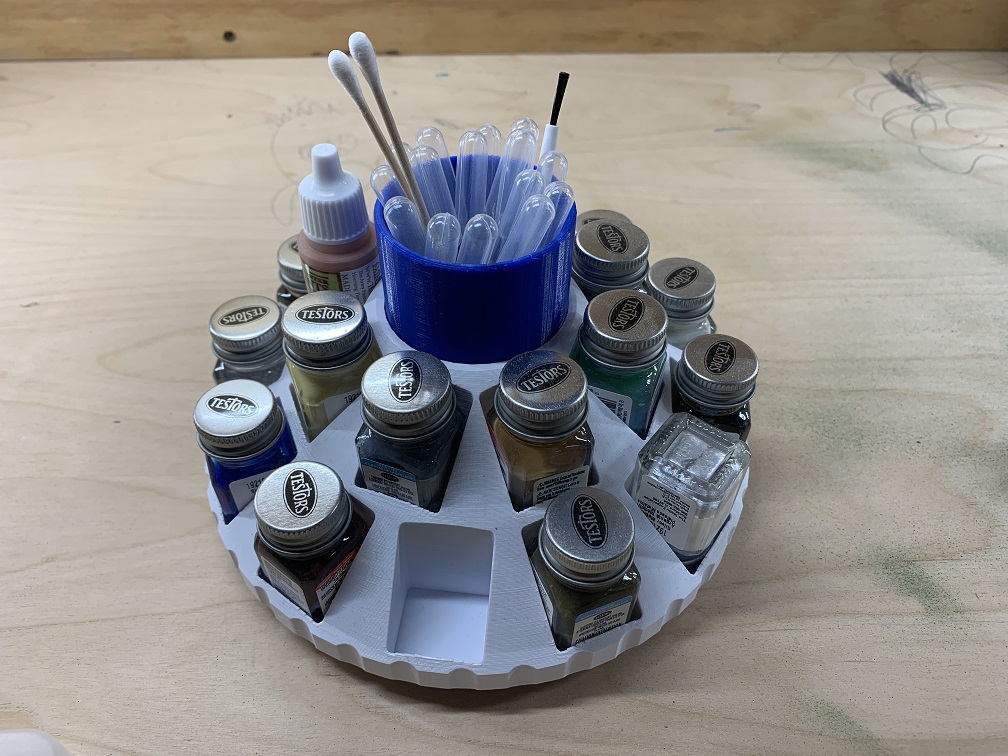 Testors Paint Carousel Rack