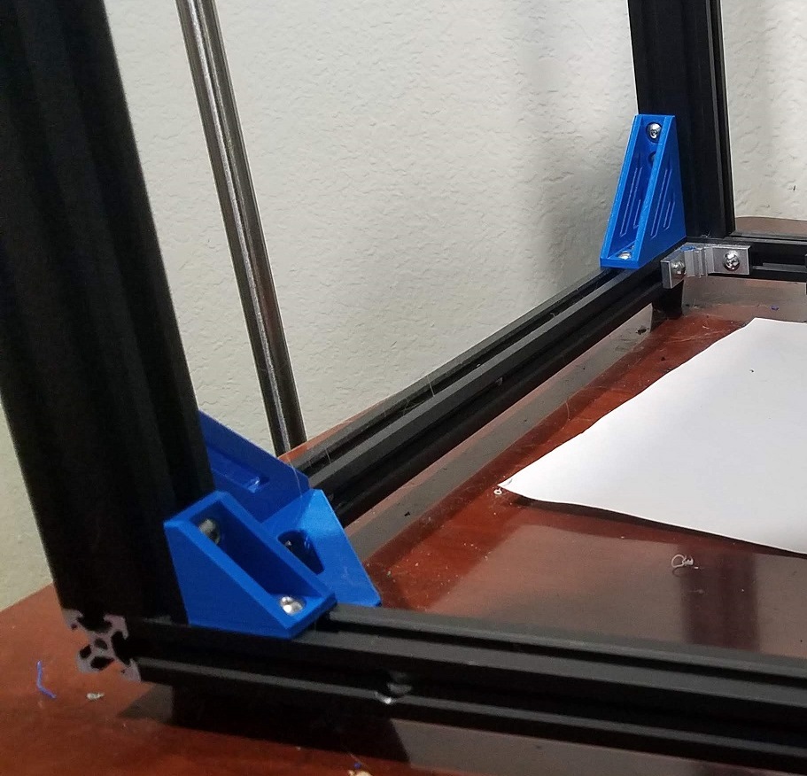 2020 Extrusion Corner Braces
