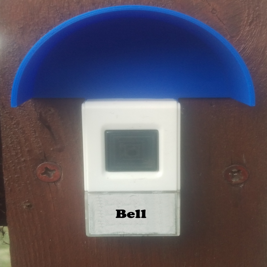 Doorbell rain protection