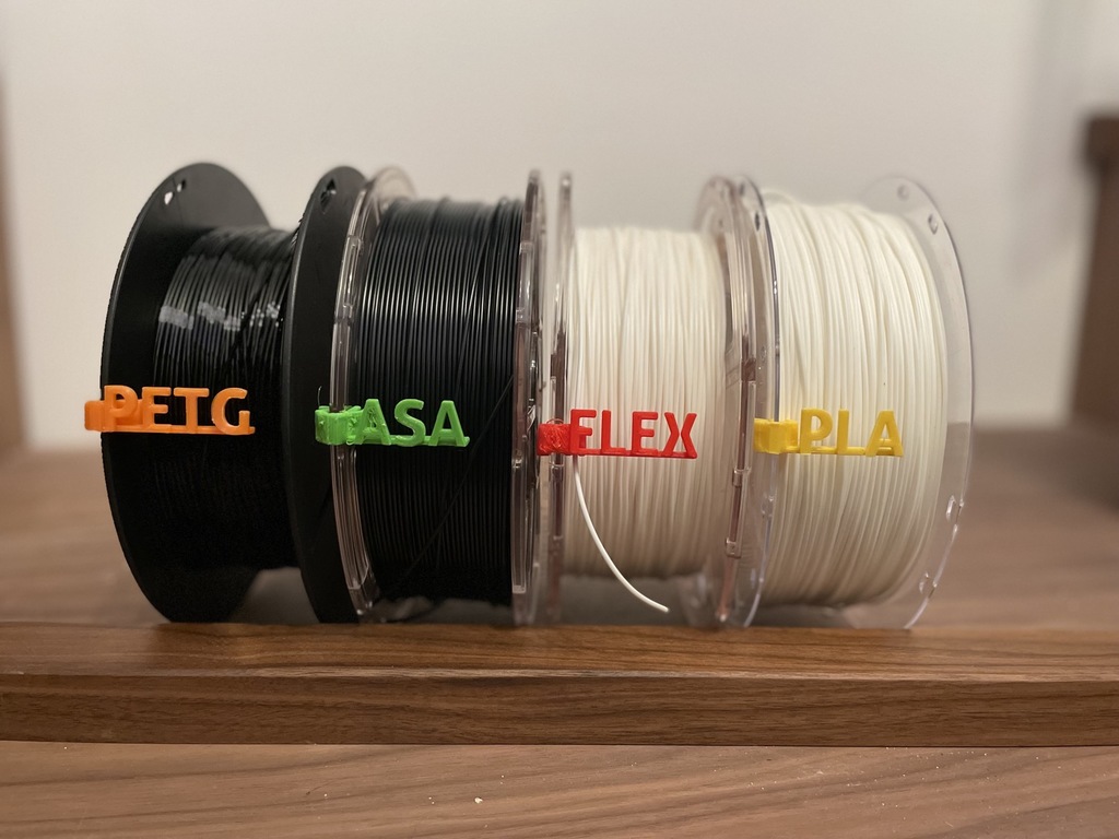 Filament Label Clips