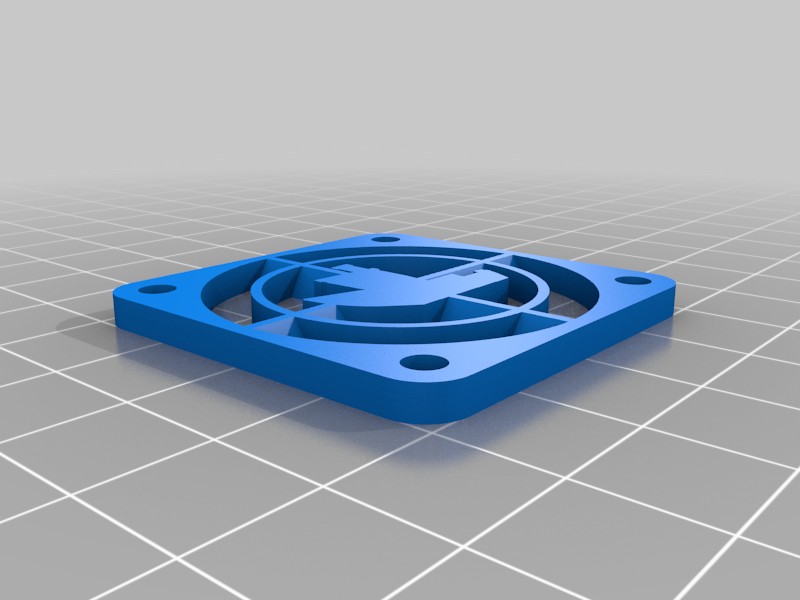 Bench Fan Plate (flat)