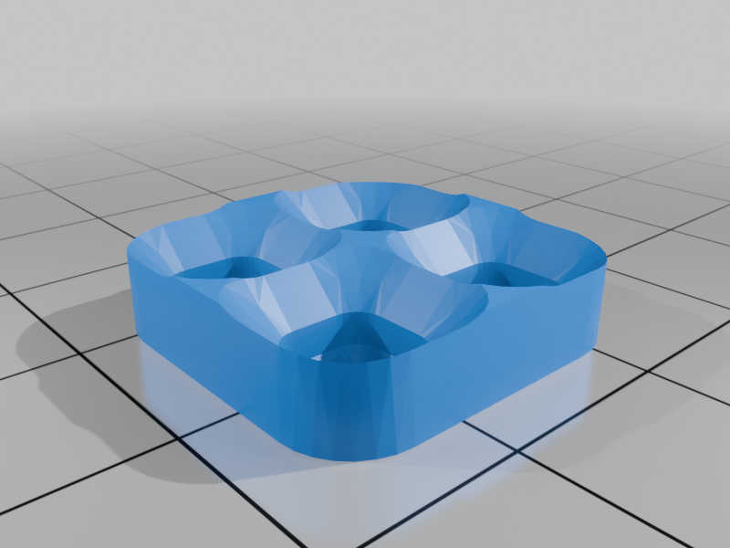 DecFinity 2x2 (20mm x 20mm) base plate