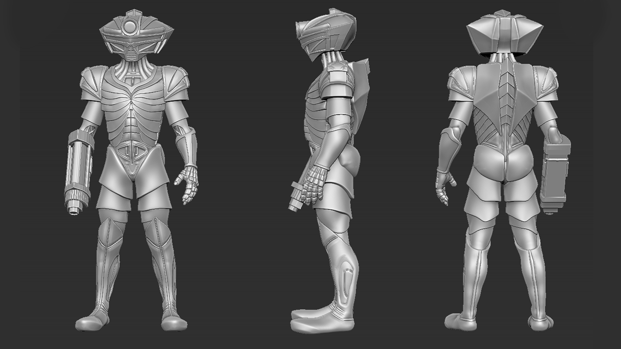 Miniatura 2 do modelo 3D A.P.E.X. Robot