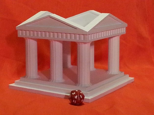 Greek Temple Dice Tray