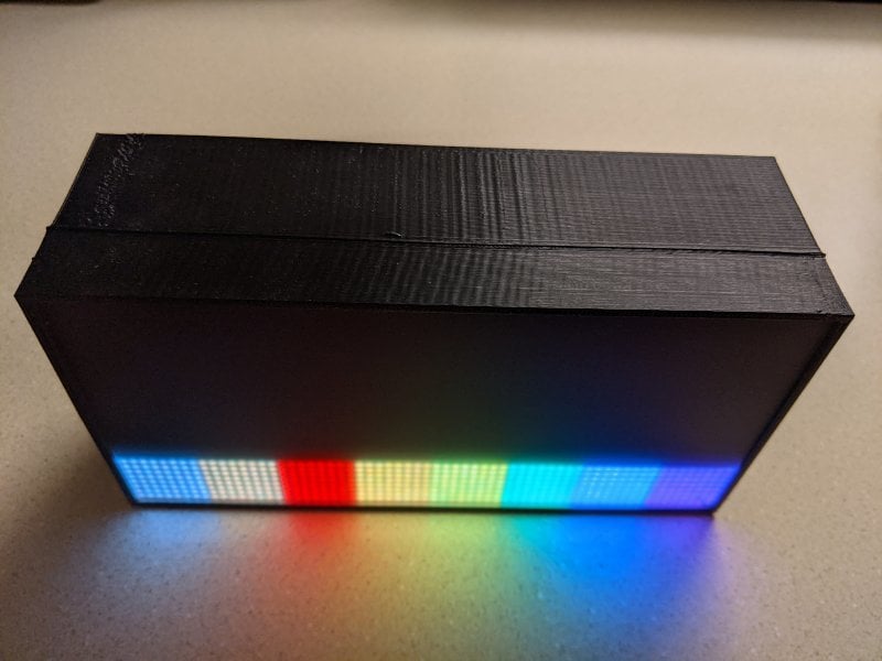 Adafruit 64x32 RGB LED Matrix modular case