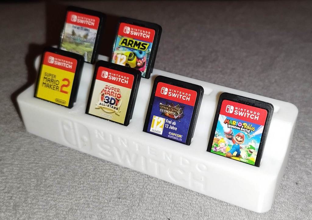 Nintendo Switch cartridge holder