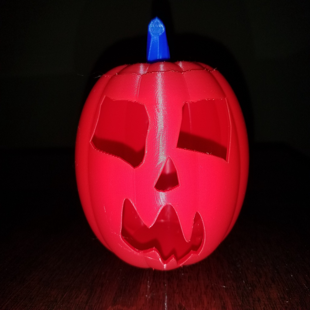 Jack-O'-Lantern Scary Face