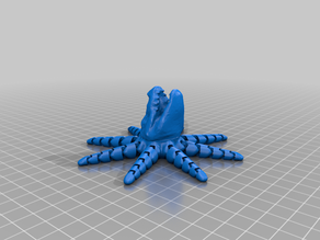 Croctopus 3D model