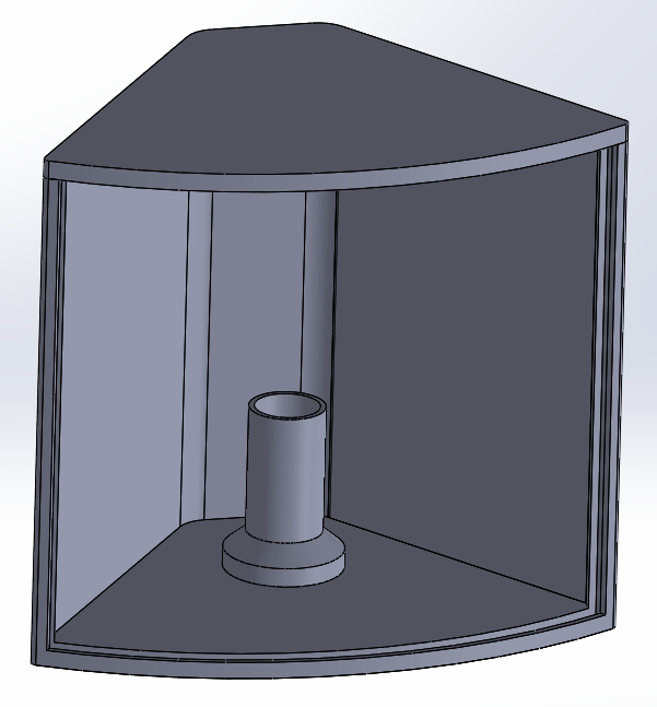 Curved Lithophane Light Box