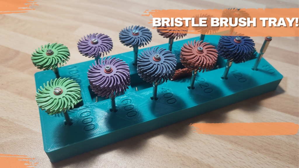 Bristle Disc / Brush Tray