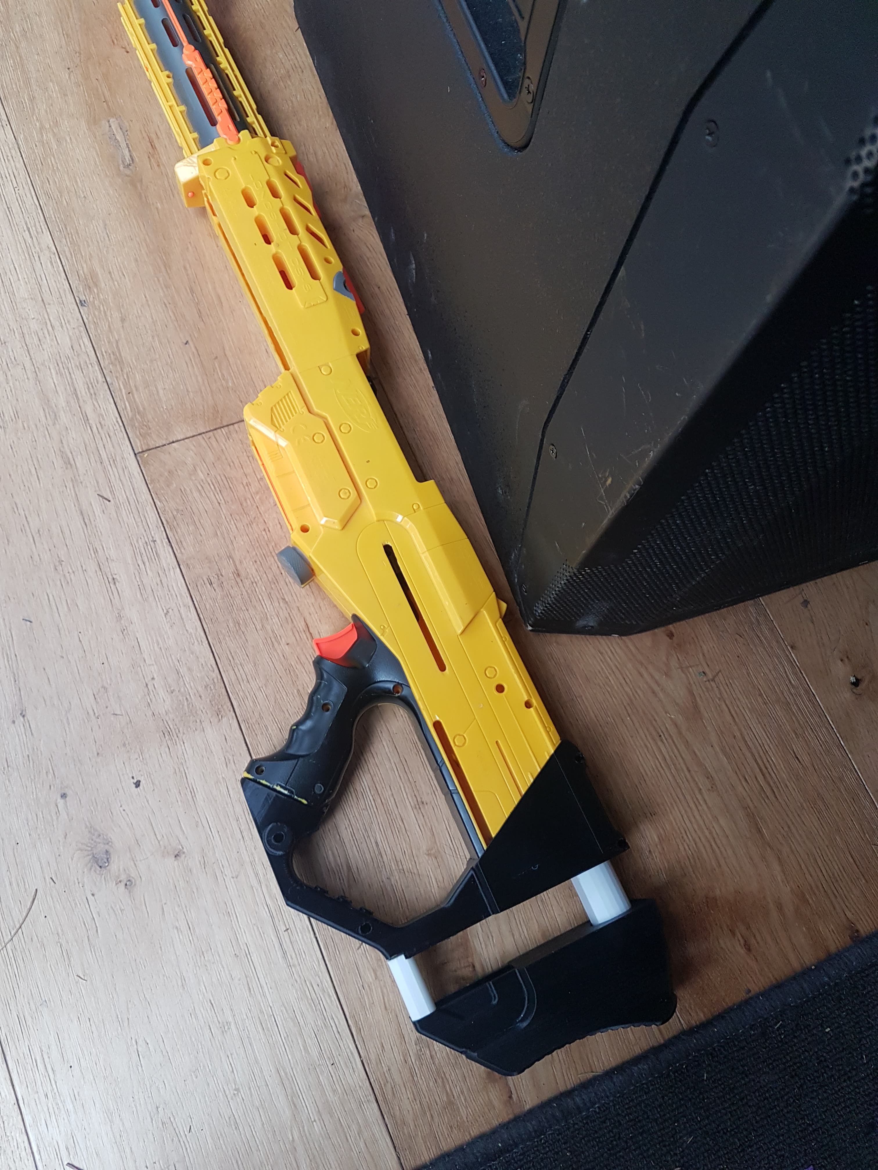 Nerf Longshot stock, fully 3D printed