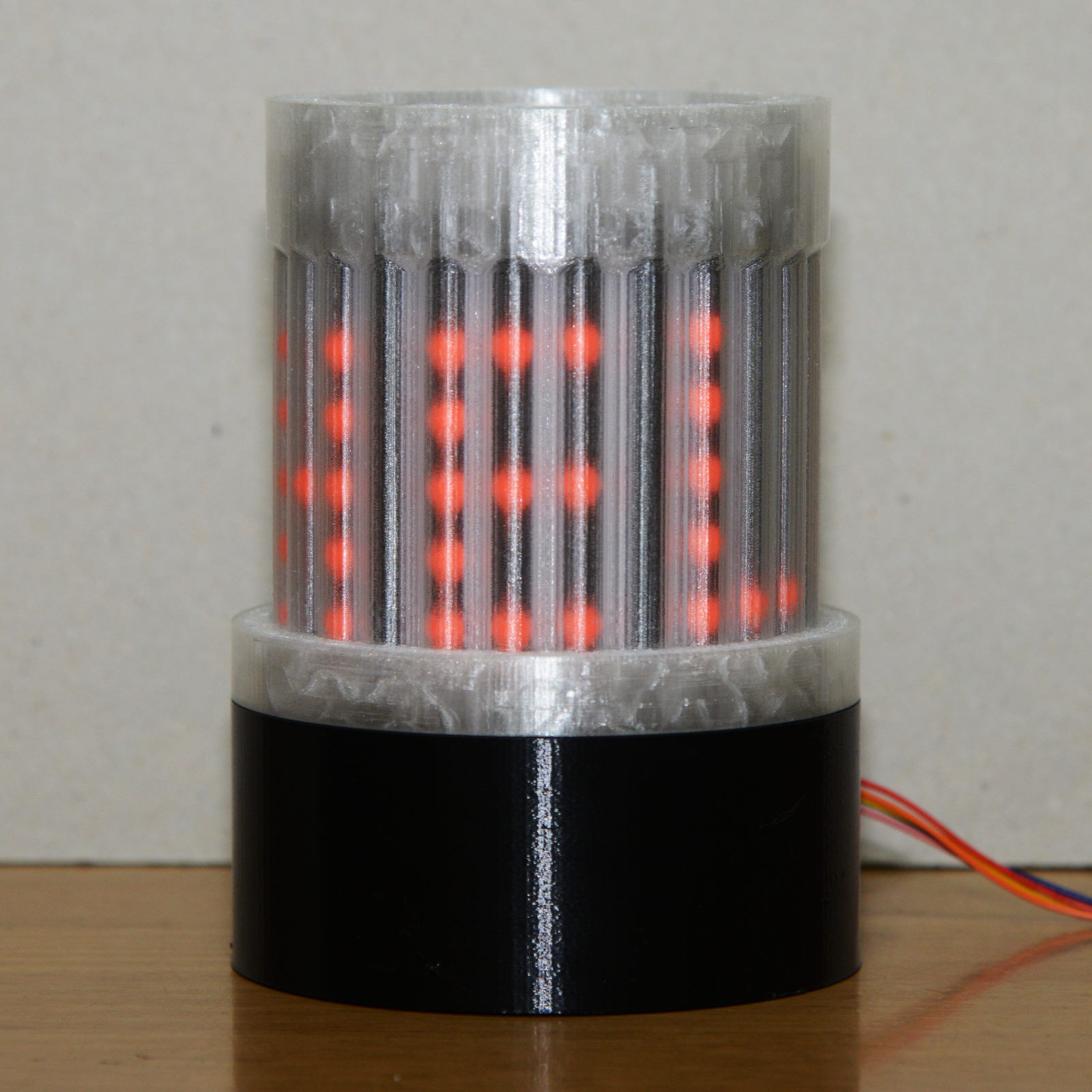 Cylindrical Dot Matrix Display / Marble Elevator