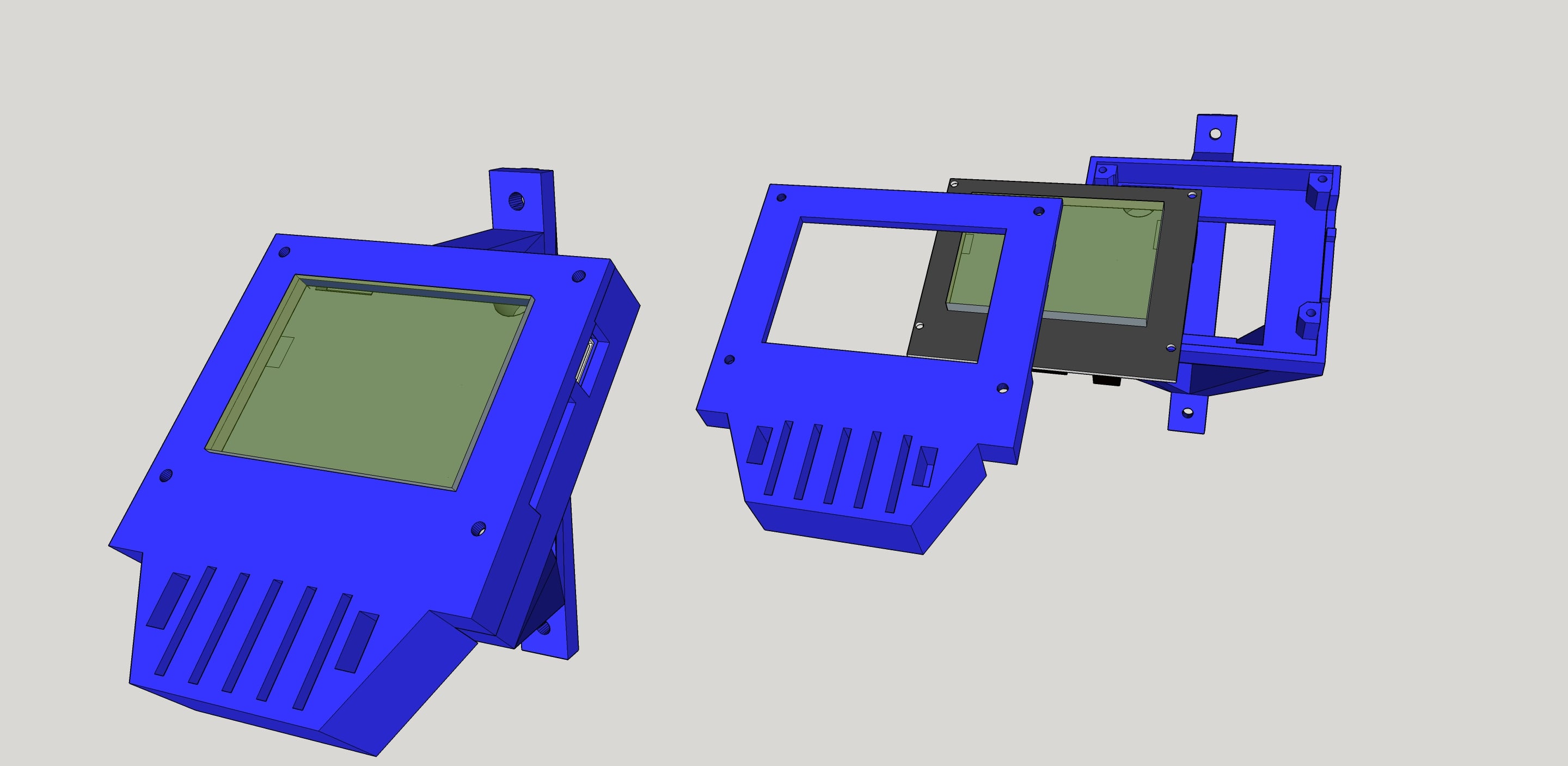 MKS TFT28 V1.2 Vertical Rail Mount