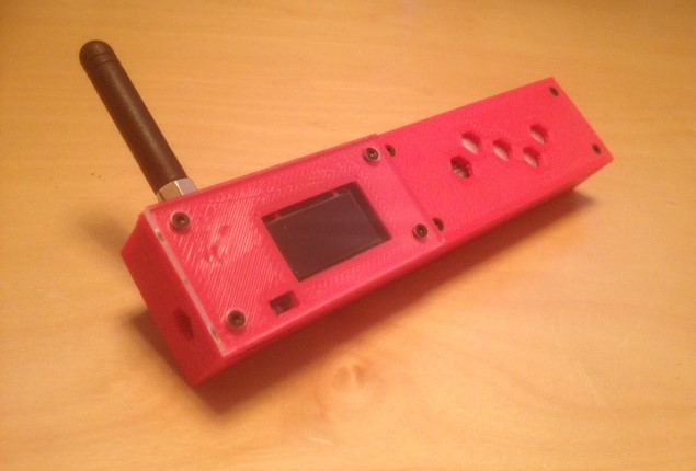 TTGO 2.1 ESP32 Paxcounter LoRa TTN OLED Case
