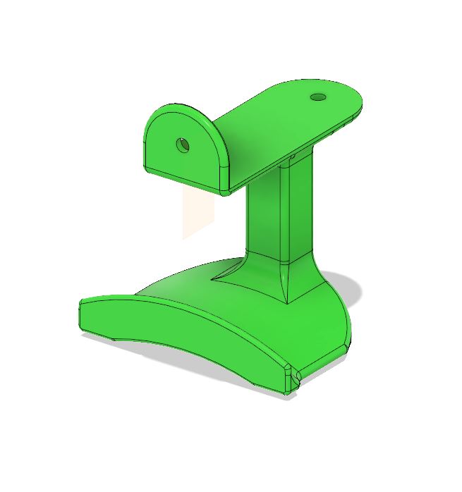 Universal headset table mount