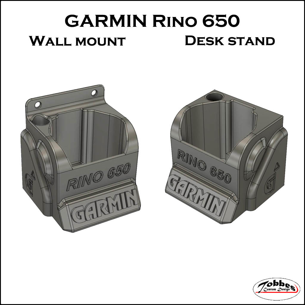 Garmin Rino 650 desk stand and wall mount