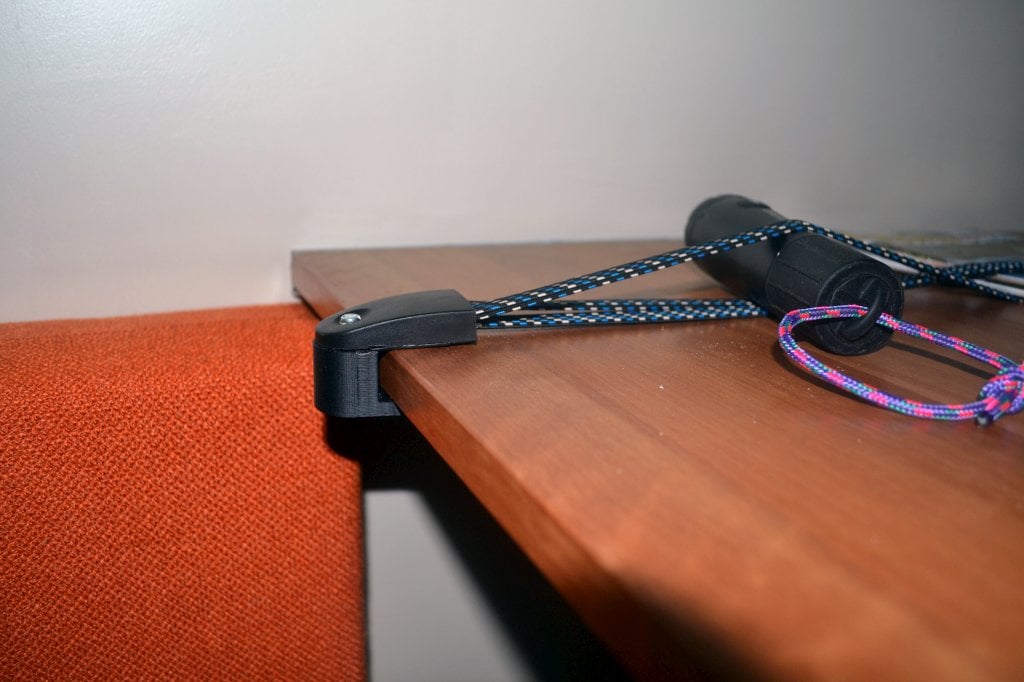 bicycle luggage straps mounting hook for camper van table