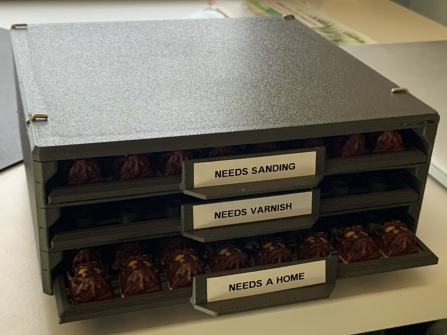 Keycap Storage System