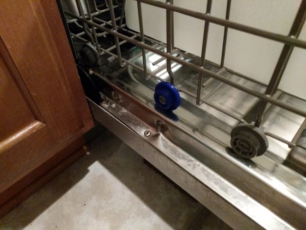 samsung dishwasher lower rack wheels