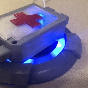Overwatch Medkit phone charger and medicine box