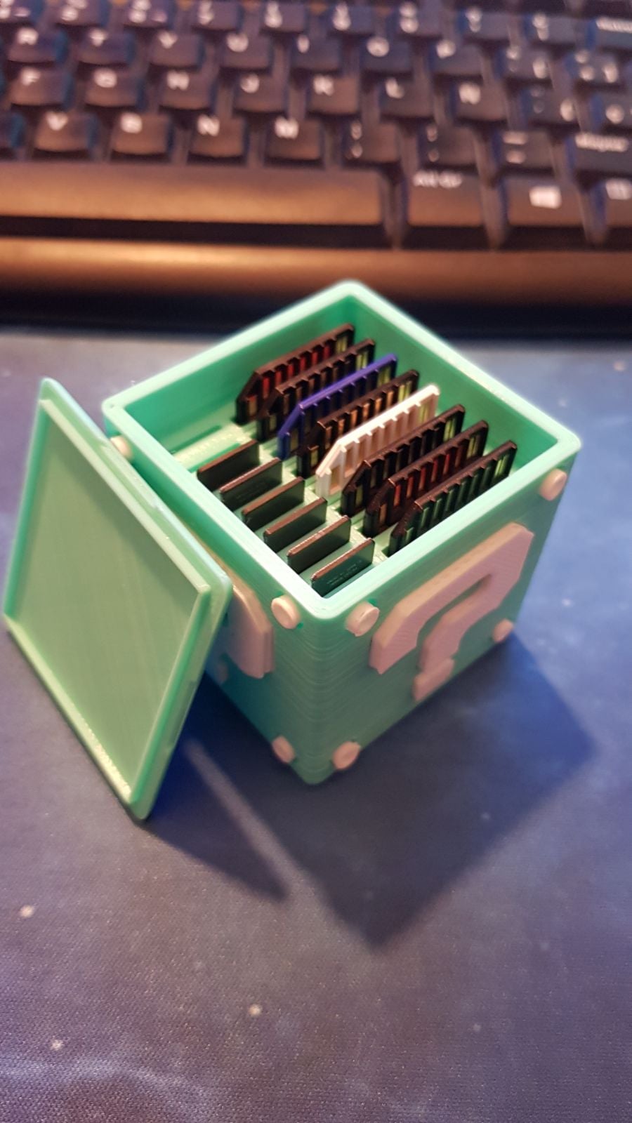 Super Mario Question Block SD Case