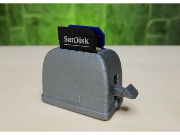 Sd Card Toaster Print In Place