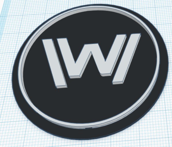 Westworld Modular Logo Insert