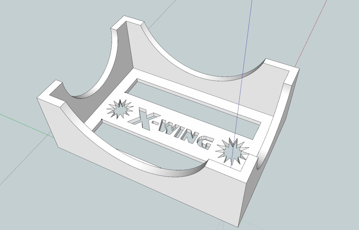 X-Wing Miniatures Sleeved Damage Deck Holder