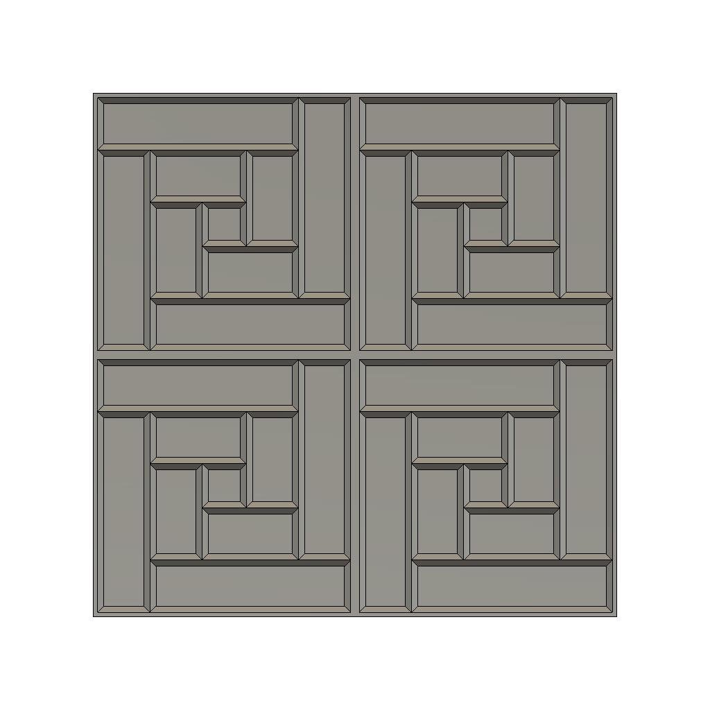 True Tiles Stone Design Tile Open Lock