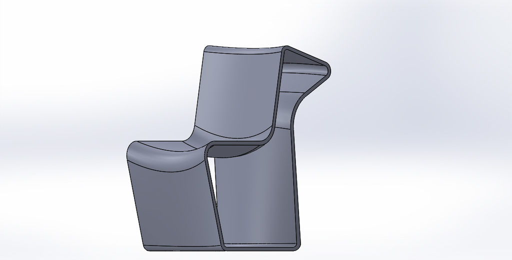 3D chair, 3 positions for 3 dimensions